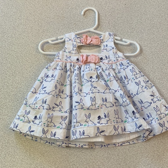 0-3 month Bunny Dress - Picture 3 of 5